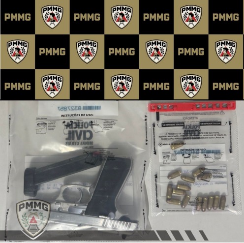 PM apreende pistola e prende homem no bairro em Ubá