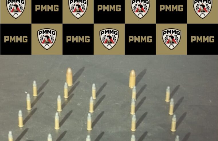 PM apreende munições de calibres diversos em VRB