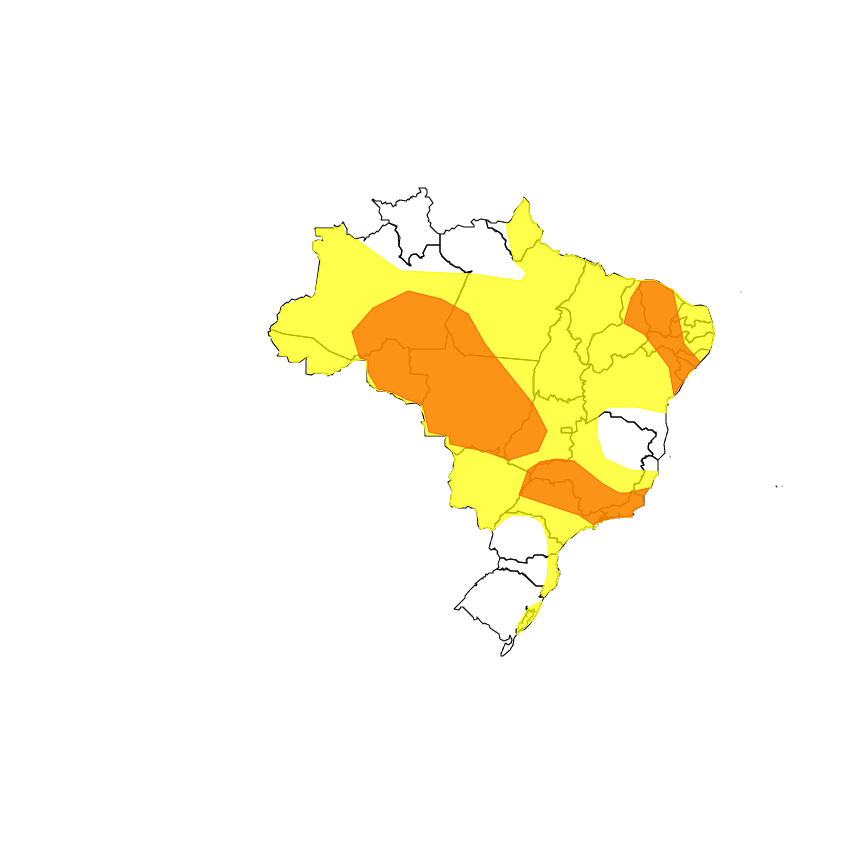 INMET emite novo alerta de tempestade para a Zona da Mata nesta segunda