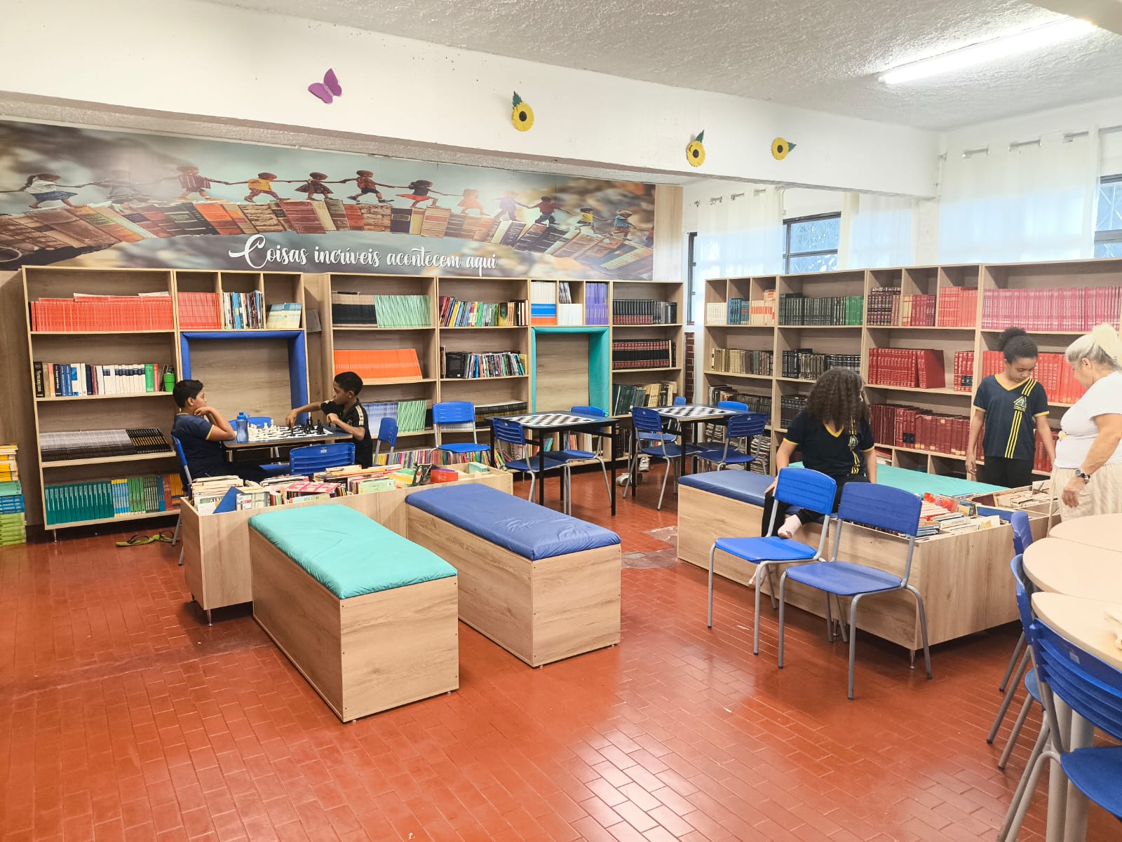 Escola estadual de Belo Horizonte amplia espaços pedagógicos com recursos do Caixa Escolar