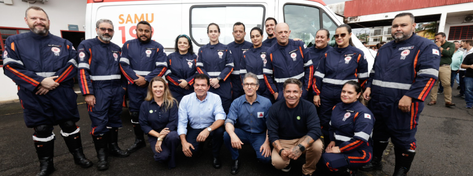 Governo de Minas inaugura base do Samu em Araxá