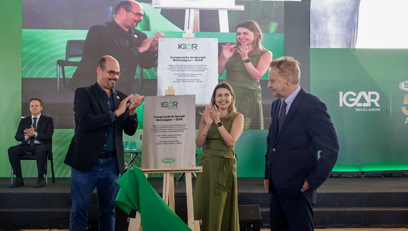 Governo de Minas participa da inauguração do maior centro de reciclagem veicular da América Latina, em Igarapé