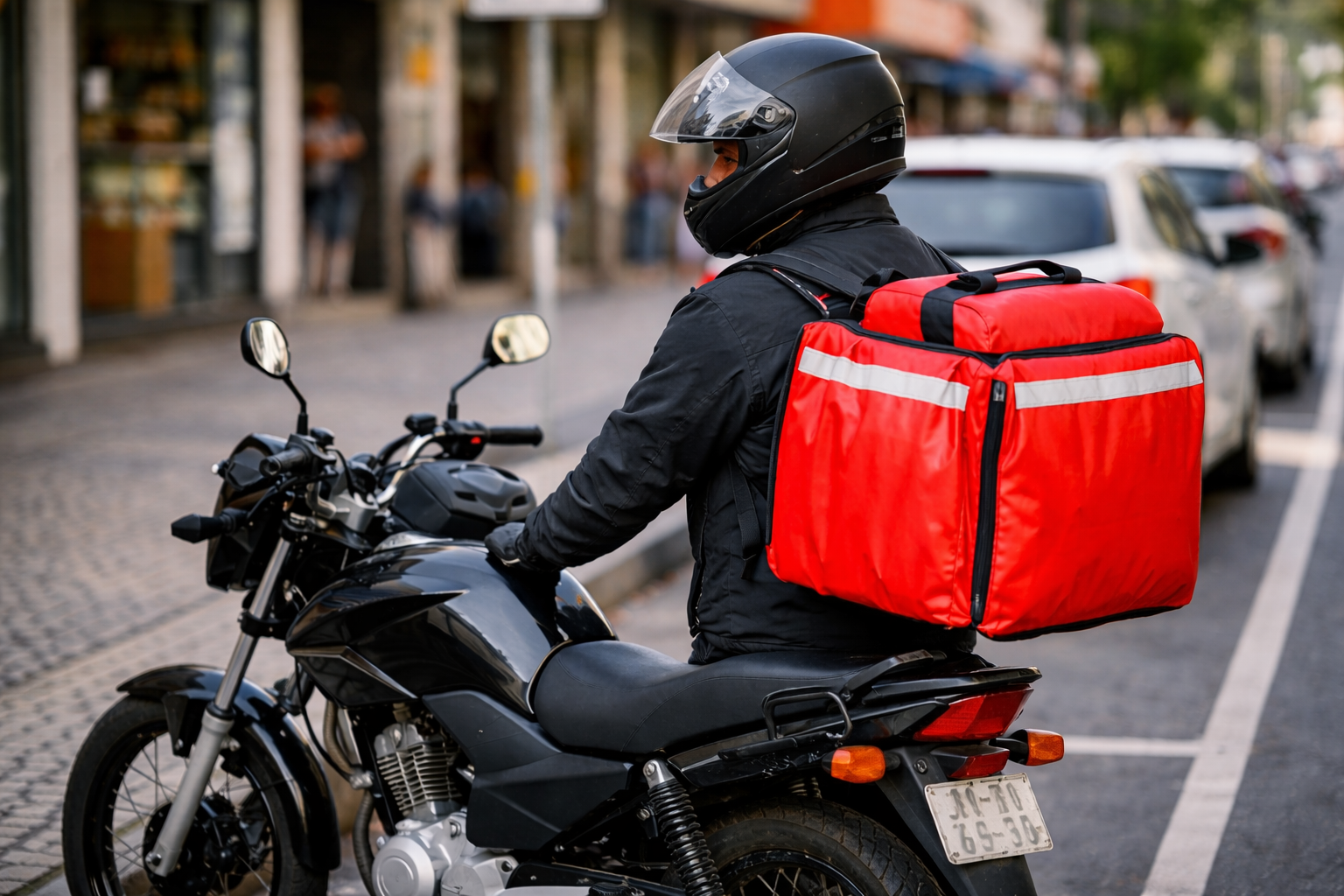 Projeto de lei propõe parada de até 15 minutos para motoboys em vagas de carga e descarga em Viçosa