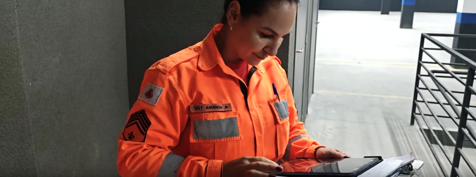 Tecnologia amplia alcance e agiliza fiscalização do Corpo de Bombeiros contra incêndio e pânico