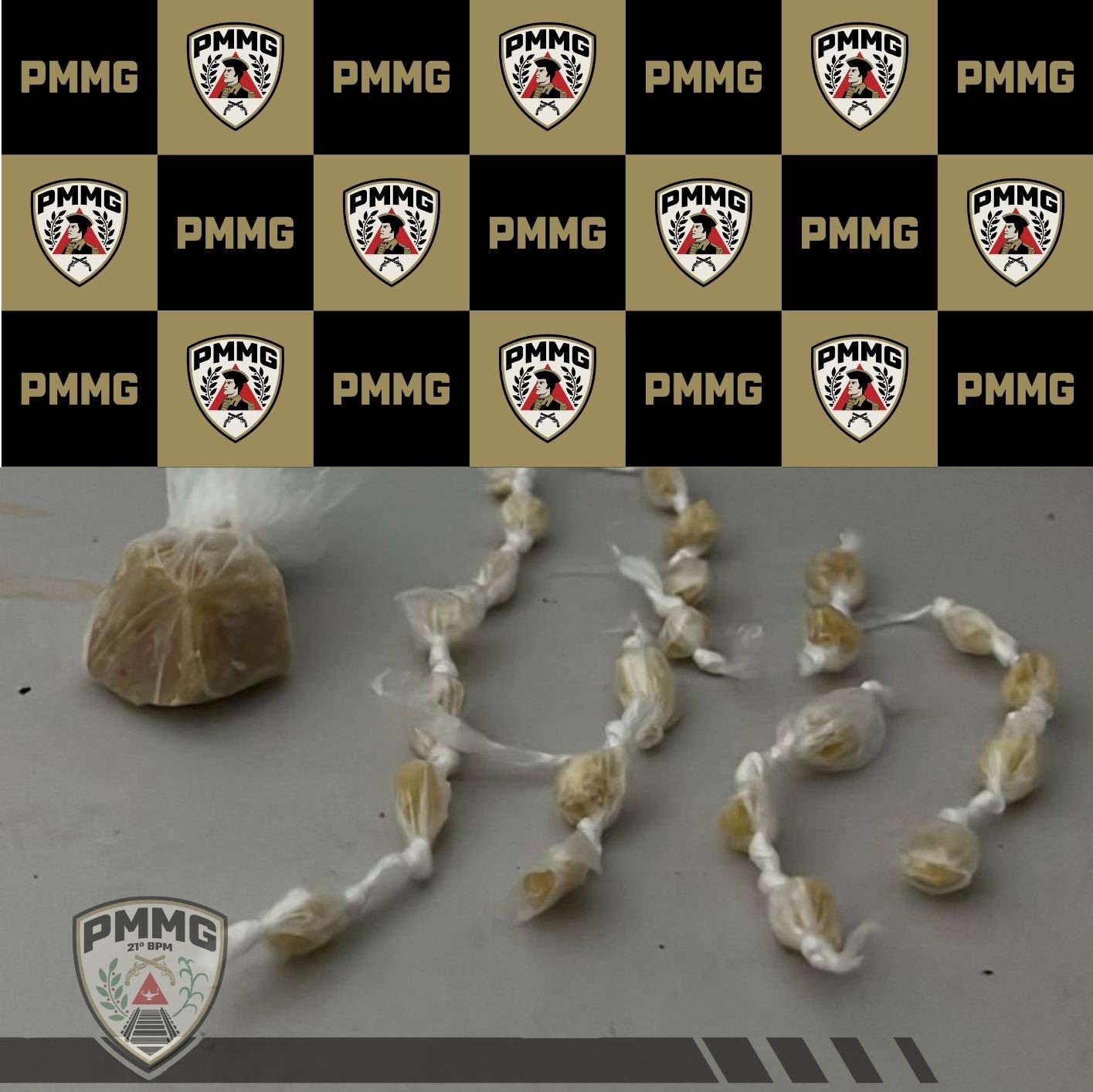 Denúncia leva à prisão por tráfico de drogas em Guidoval