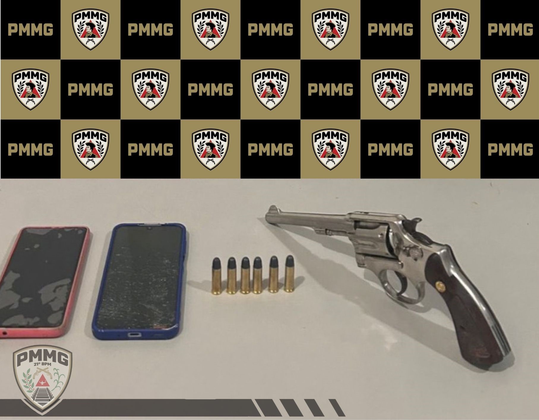 Homem é preso após agressão à companheira e porte ilegal de arma em Ubá