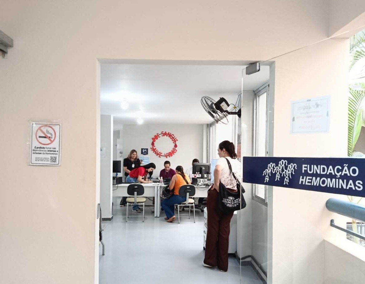 PACE Hemominas de Viçosa coleta 36 bolsas de sangue em ação na quarta-feira
