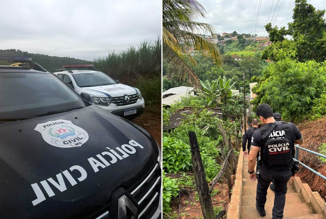 Operação “Derrubada” cumpre 12 mandados e prende 3 em Rio Casca
