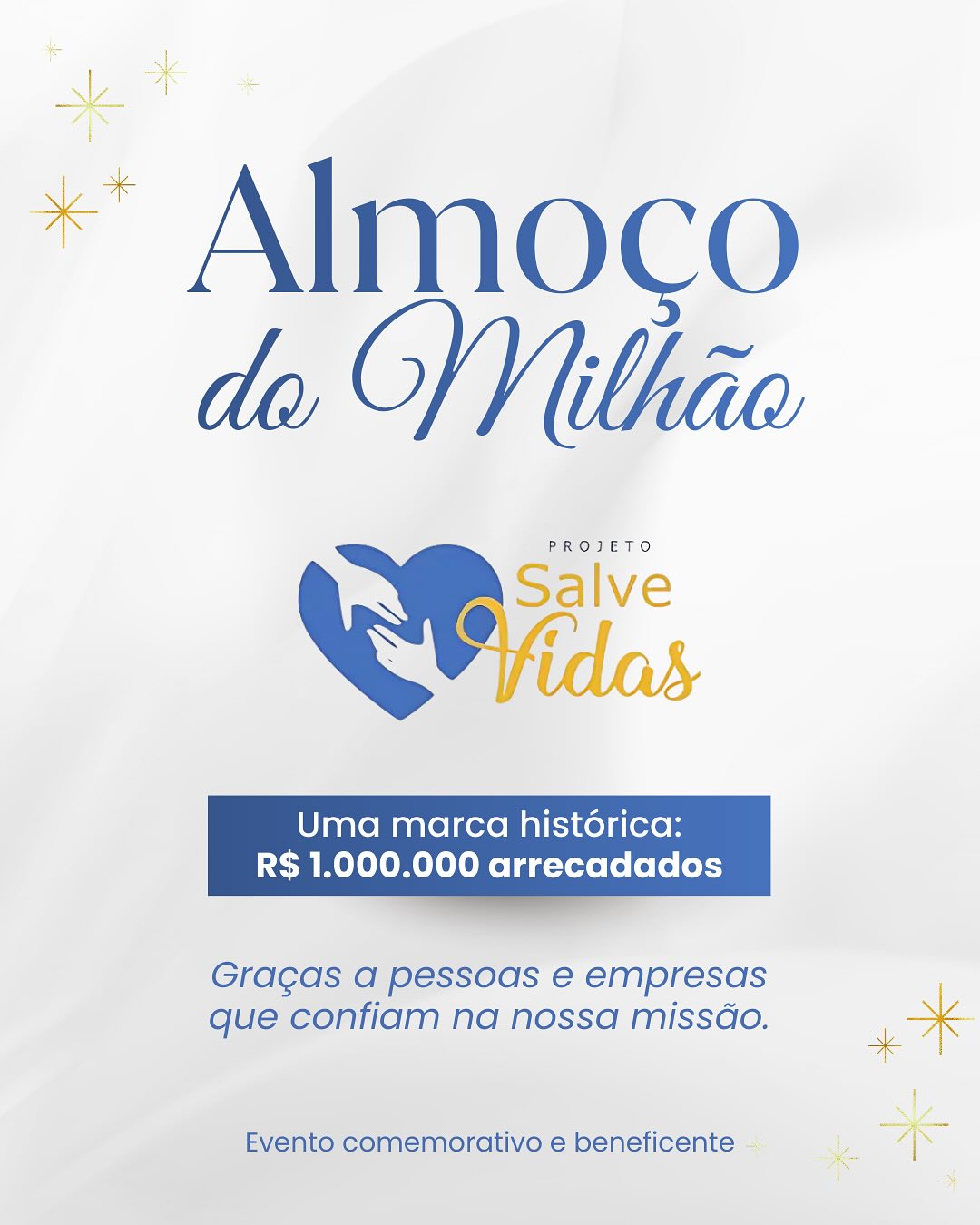 Evento do Projeto Salve Vidas marca arrecadação de R$ 1 milhão e promove almoço beneficente em Viçosa