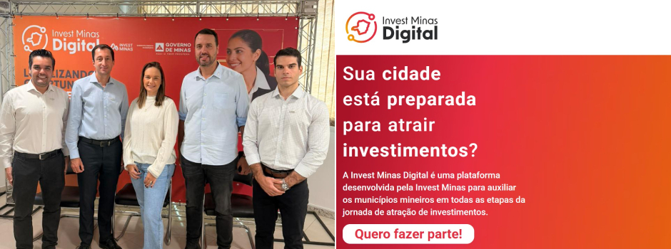 Governo de Minas lança plataforma digital para fortalecer a atração de investimentos nos municípios