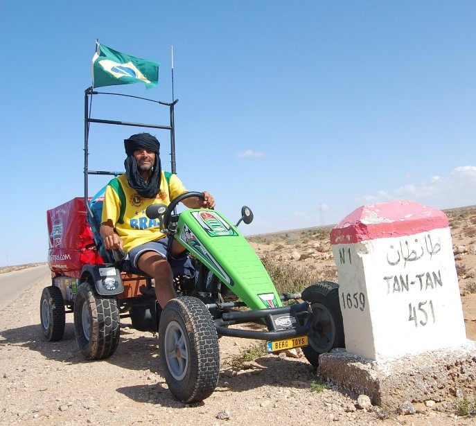 Zé do Pedal anuncia travessia de 7.700 km pela Europa para arrecadar recursos para crianças com câncer