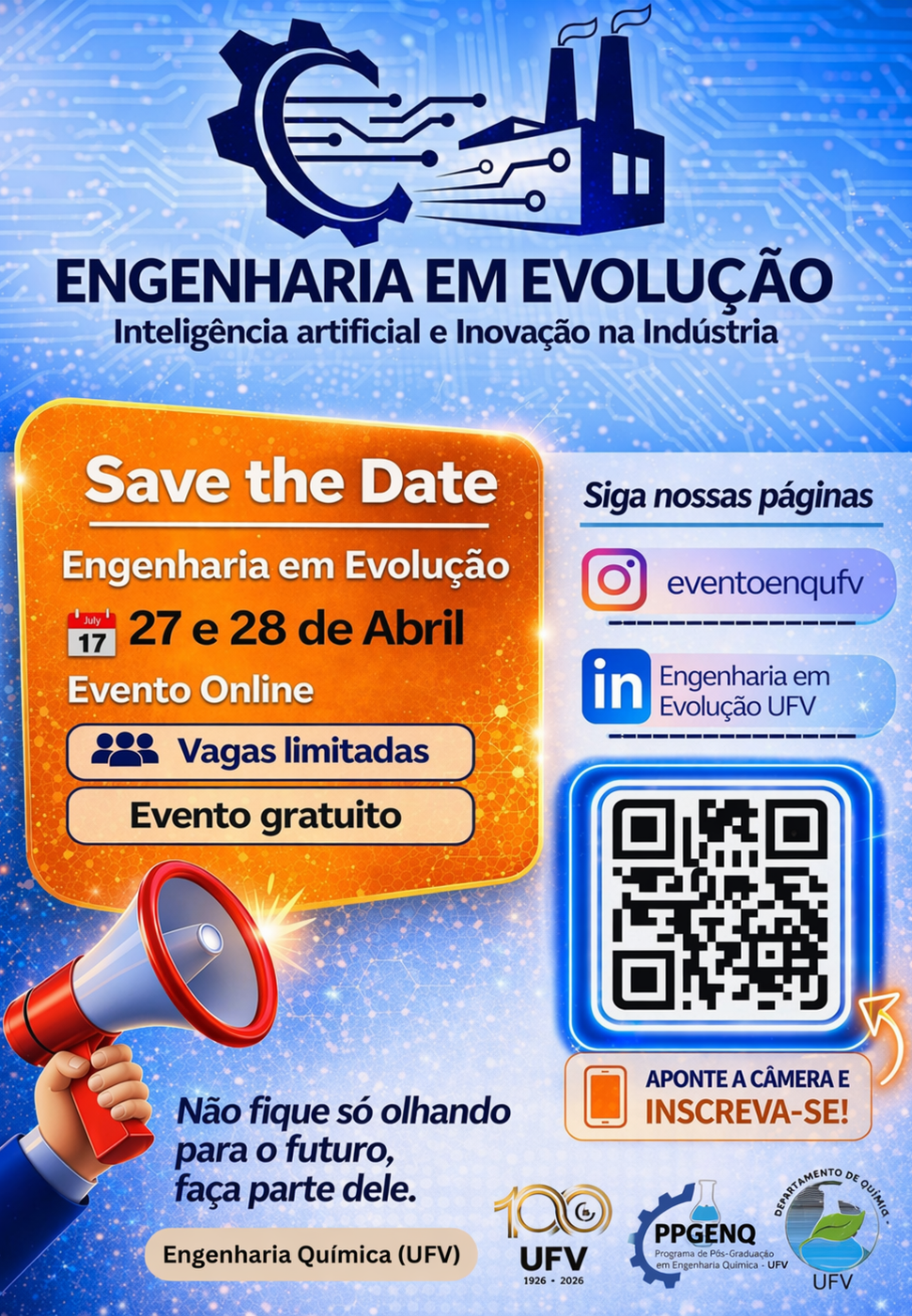 Evento on-line da UFV debate uso de inteligência artificial na engenharia