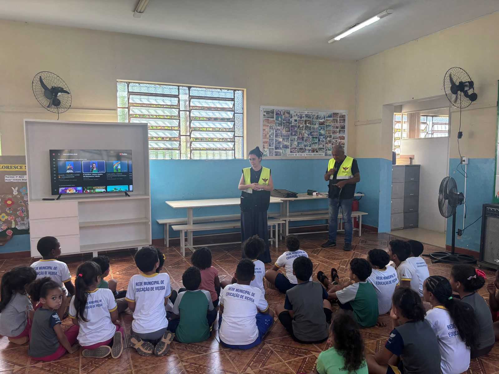 Viçosa organiza ações do Maio Amarelo com foco em educação no trânsito