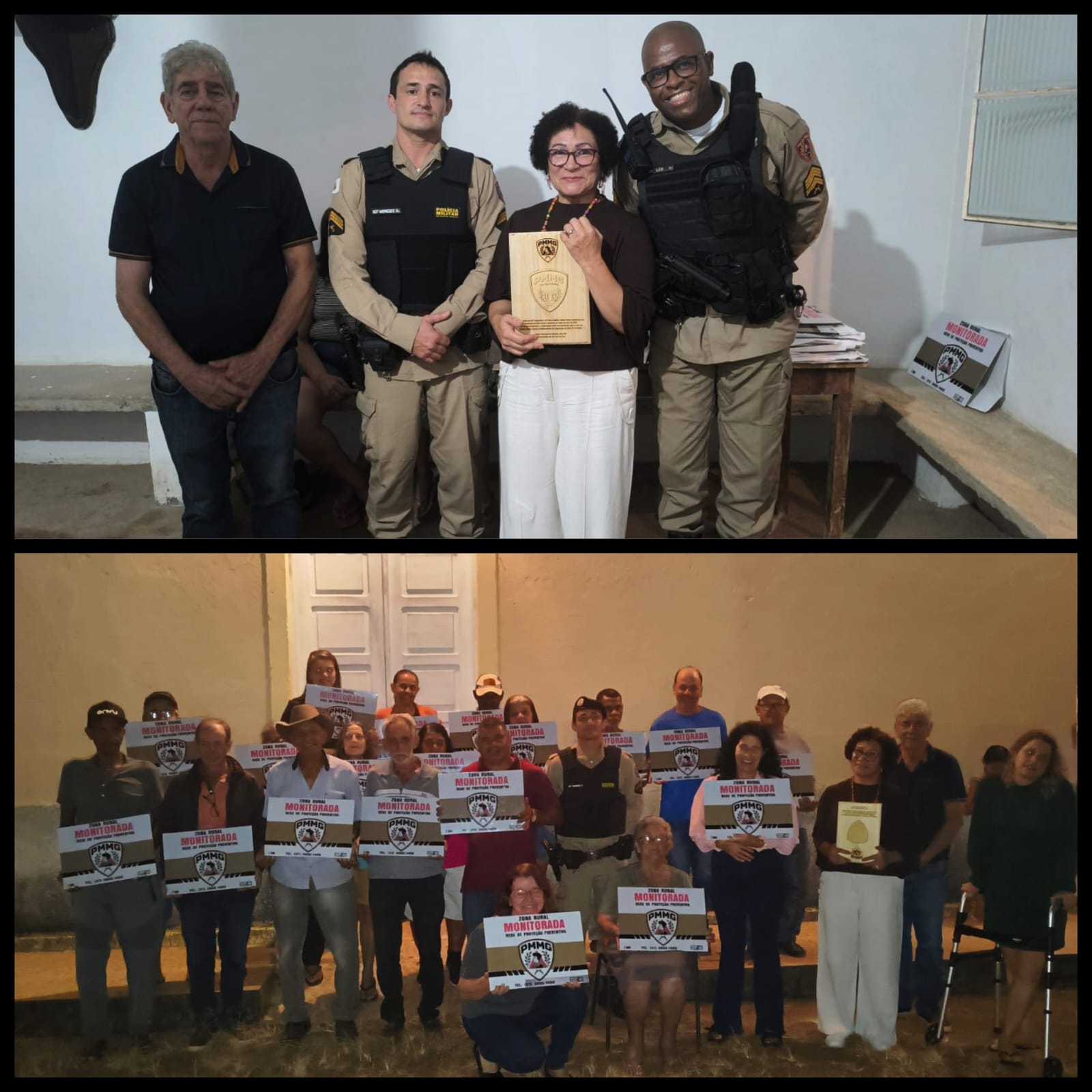 Polícia Militar realiza reunião comunitária e fortalece rede de proteção na zona rural de Teixeiras