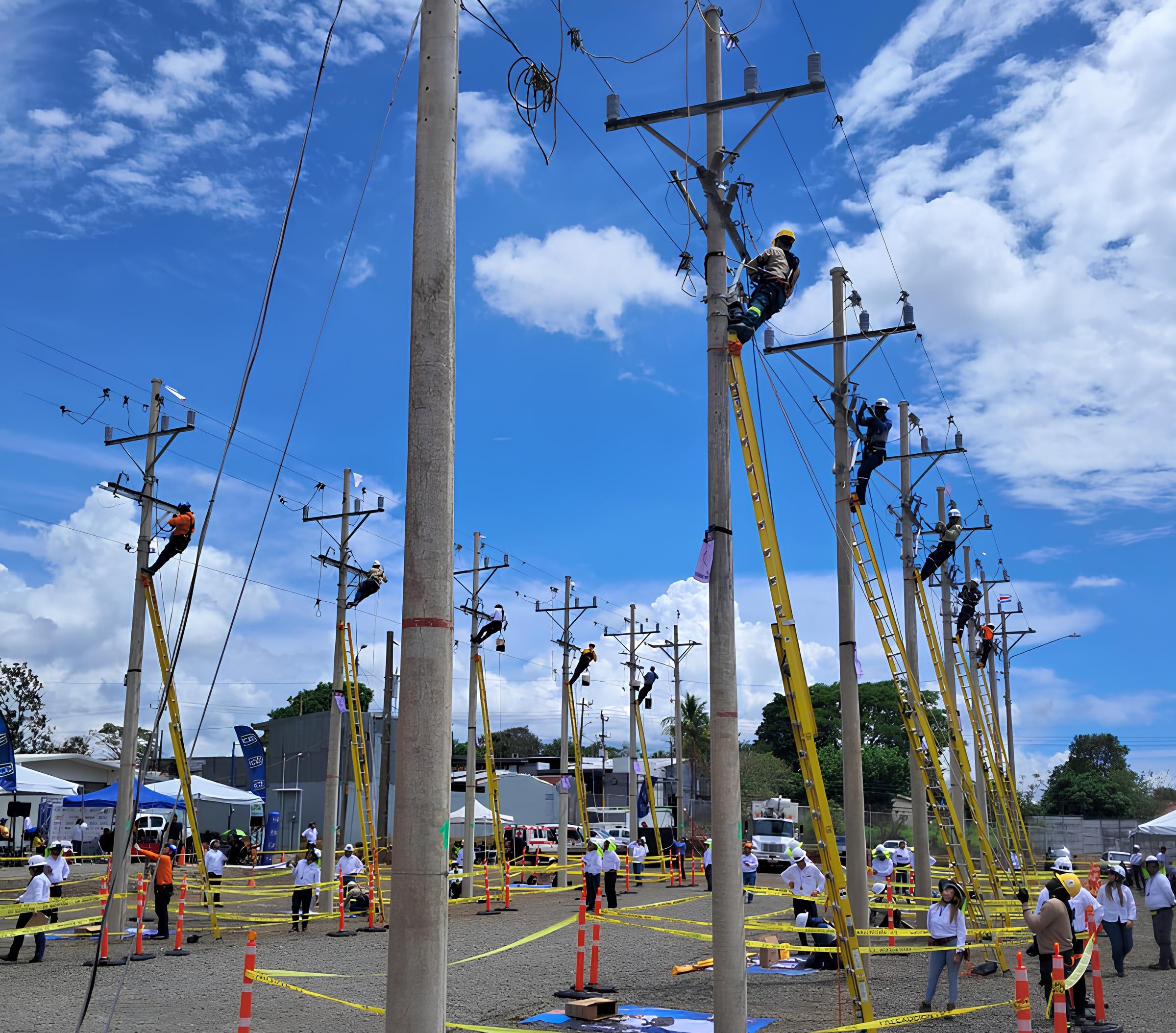 Equipe da Cemig conquista título internacional em rodeio de eletricistas na Costa Rica
