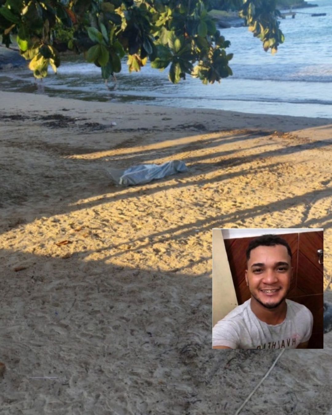 Corpo de turista mineiro é localizado na Praia do Morro após três dias de buscas