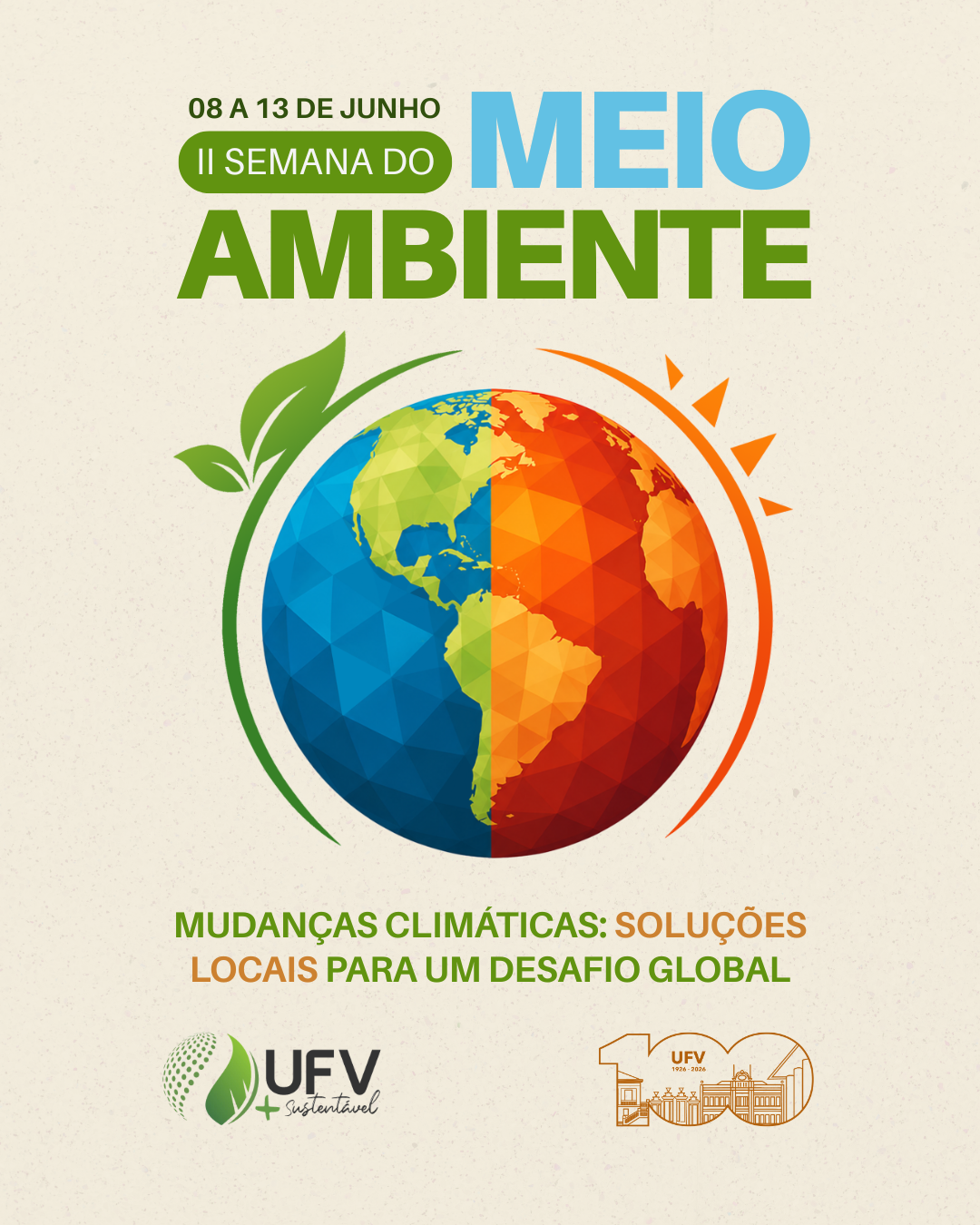 UFV abre inscrições para propostas da Semana do Meio Ambiente