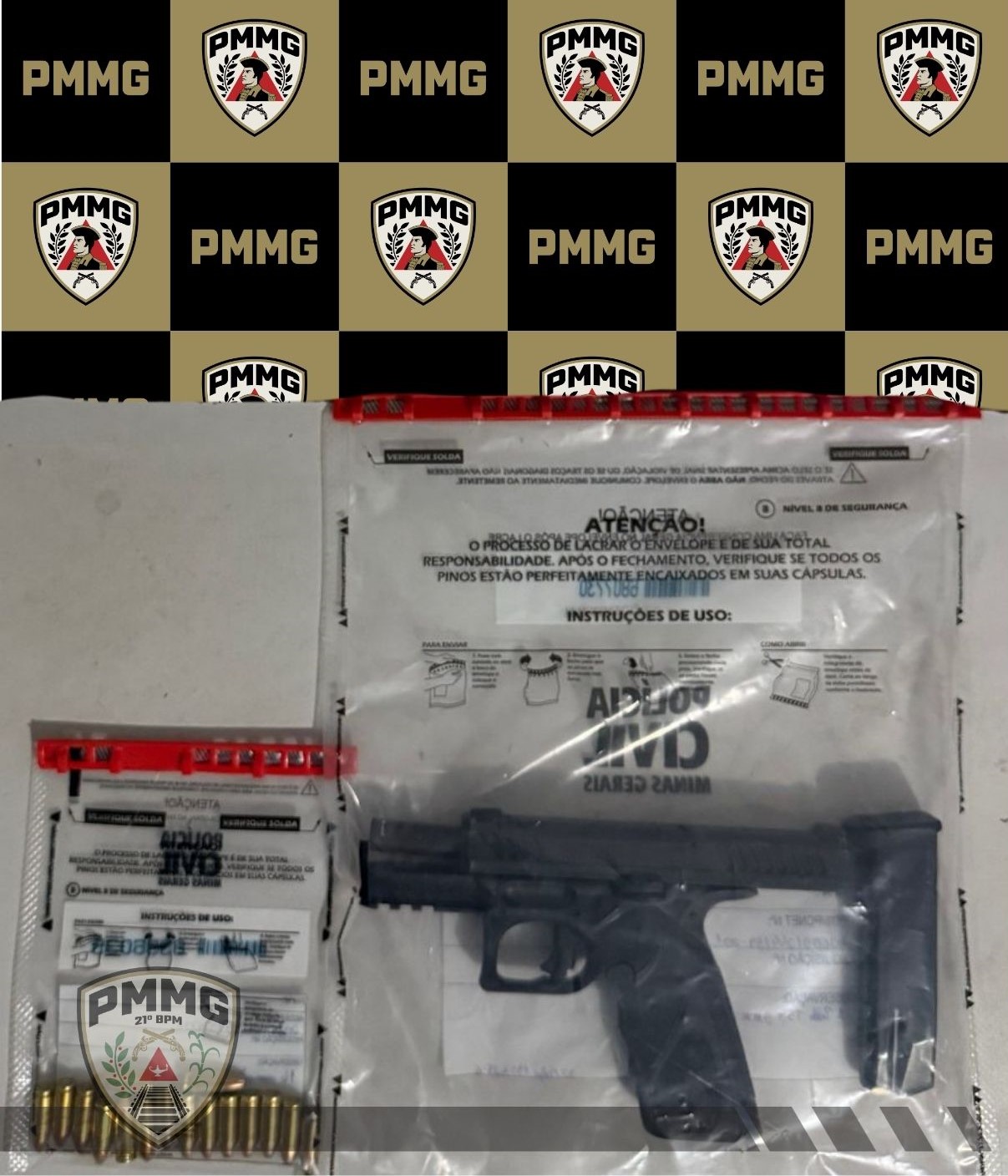 Operação Hebrom prende homem por porte irregular de arma em Ubá