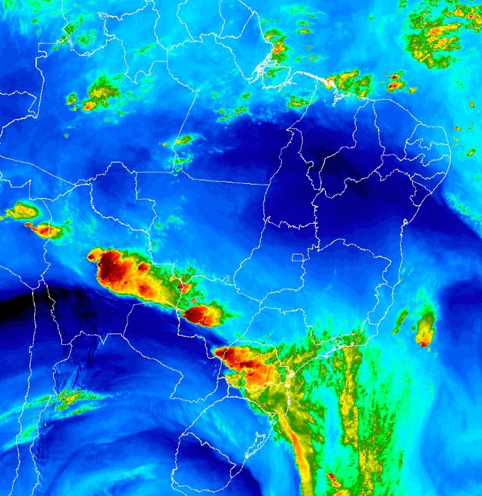 Frente fria deve provocar queda de até 7°C e ventos de até 60 km/h em Viçosa e região