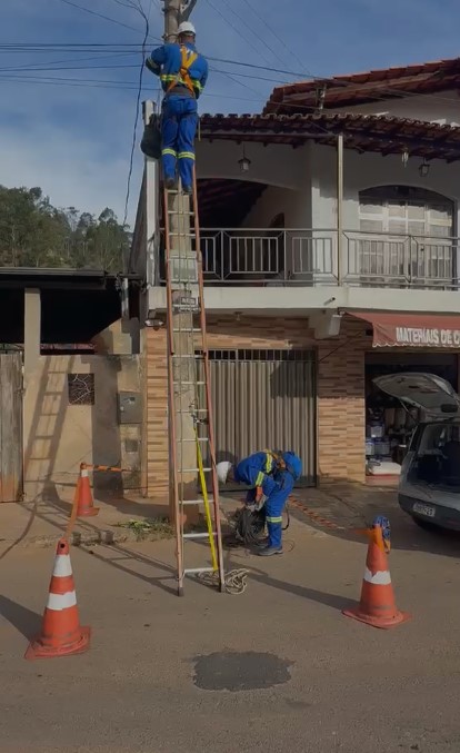 Operação Limpa Fio tem início em Viçosa com ações no bairro Cachoeirinha