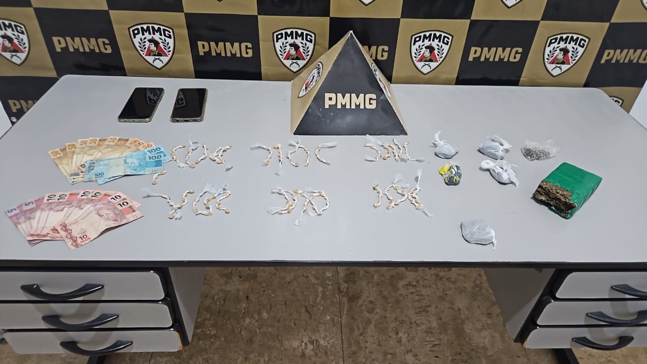 Polícia Militar prende suspeito por tráfico de drogas em Jequeri