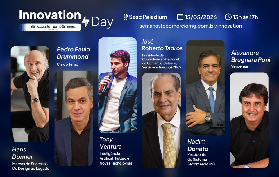 Innovation Day reúne especialistas para discutir transformação no comércio em Minas Gerais