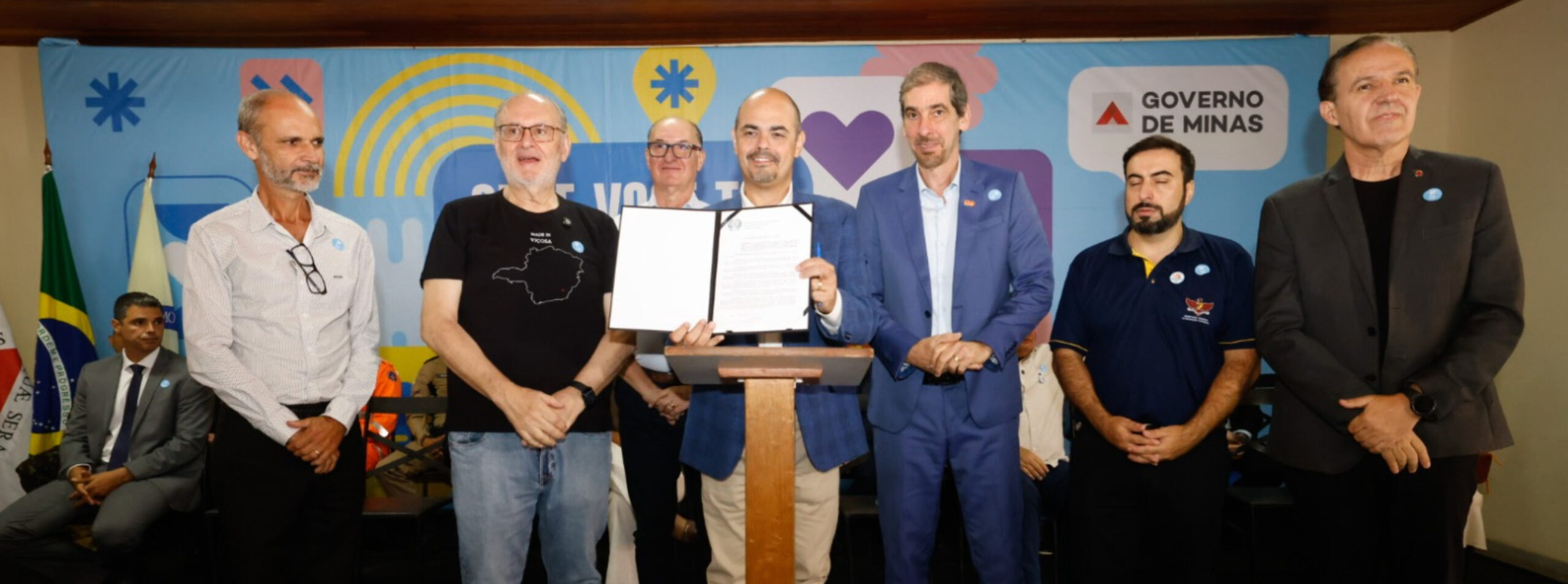 Governo de Minas transfere capital para Viçosa e anuncia início das tratativas para construção do hospital universitário com a UFV