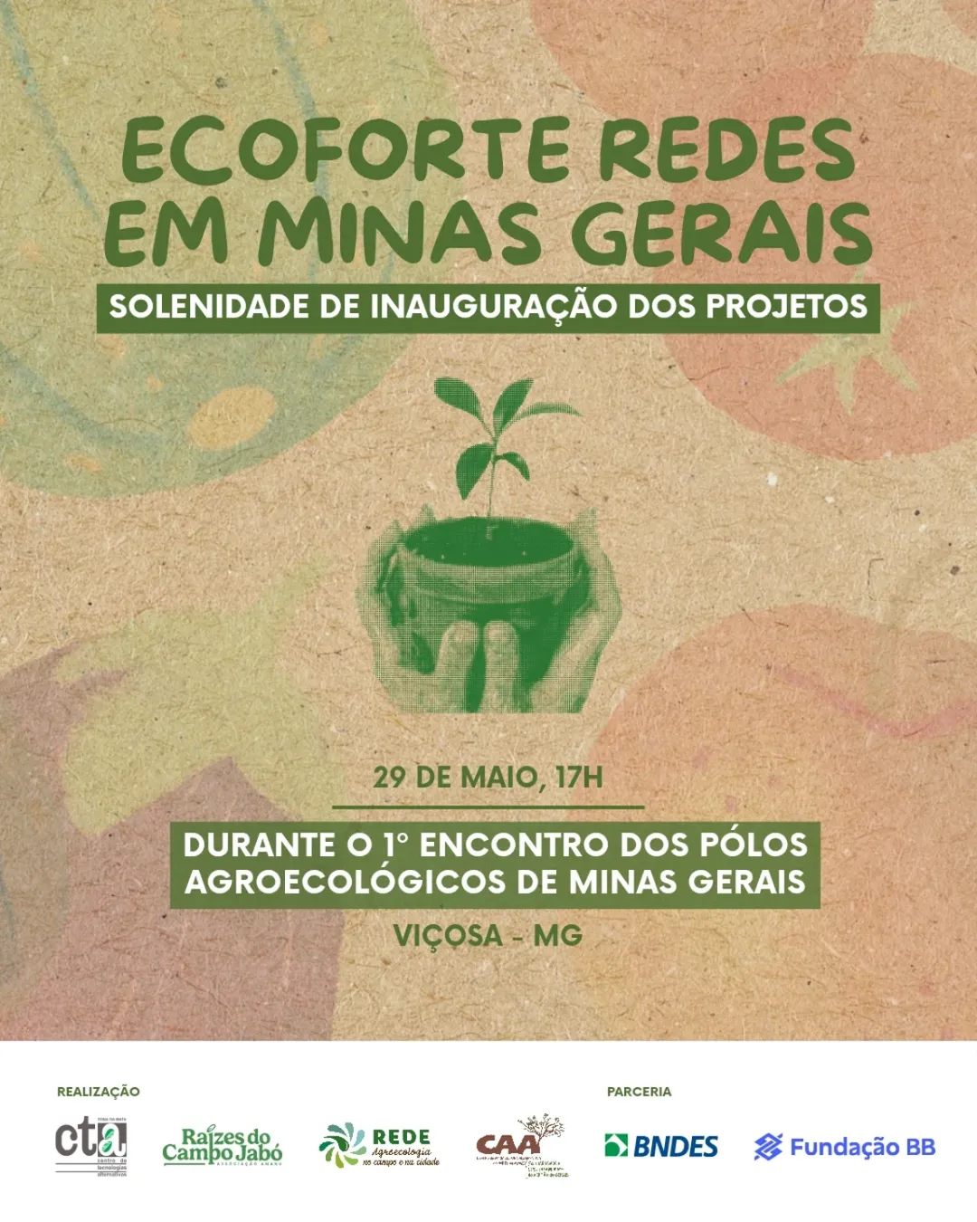 Viçosa recebe encontro estadual e inauguração de projetos de agroecologia