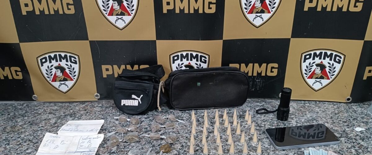 Polícia Militar apreende três tabletes de maconha após perseguição e fuga em Tocantins