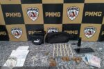 Polícia Militar apreende três tabletes de maconha após perseguição e fuga em Tocantins