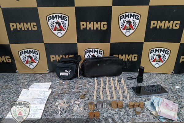 Polícia Militar apreende três tabletes de maconha após perseguição e fuga em Tocantins