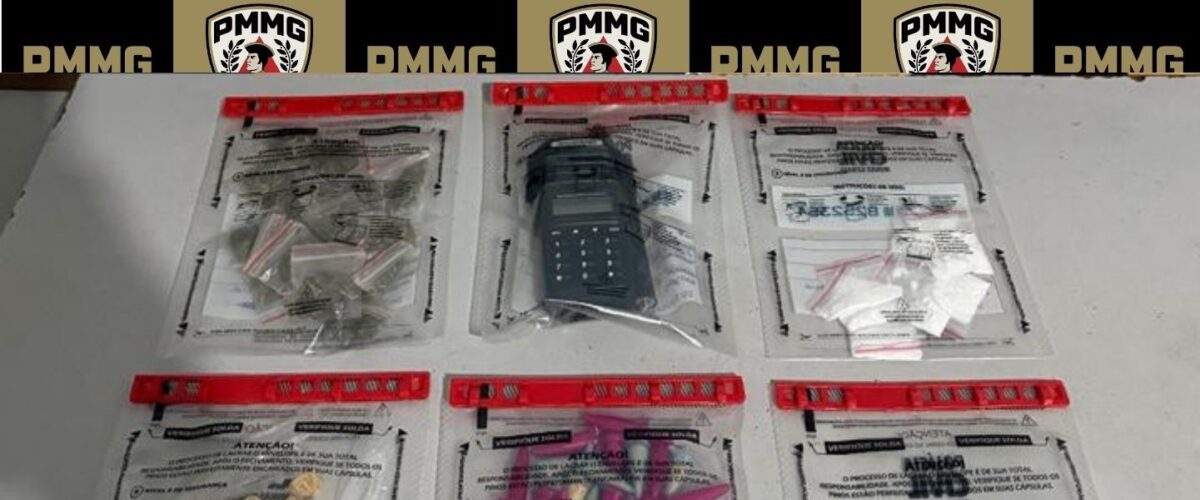 Polícia Militar prende homem por tráfico de drogas no bairro Talma em Ubá