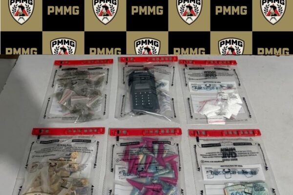 Polícia Militar prende homem por tráfico de drogas no bairro Talma em Ubá