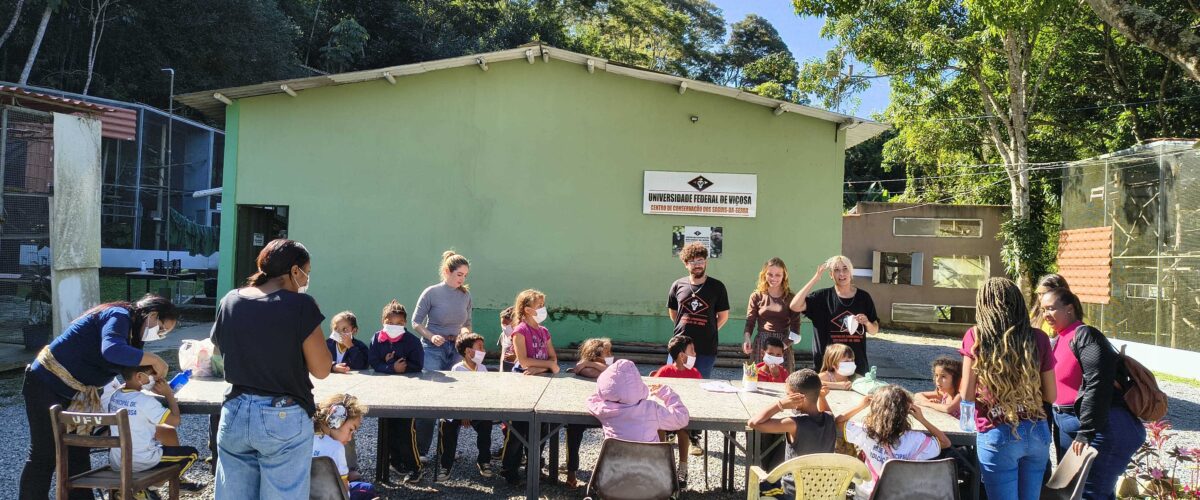 Dia do Aurita mobiliza escolas e comunidade em Viçosa com ações de educação ambiental