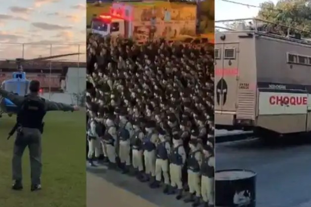 Cerco Fechado: operação mobiliza forças de segurança em cidades de Minas contra facções criminosas