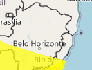 Zona da Mata concentra dezenas de cidades em alerta para queda de temperatura em Minas Gerais