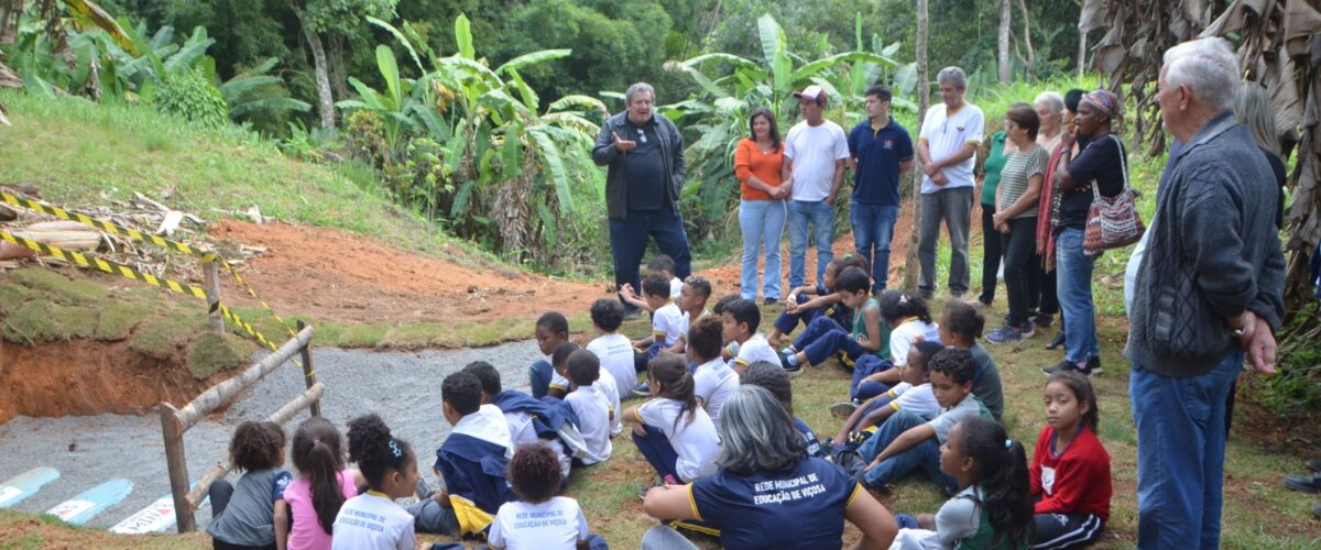 Viçosa instala mini-ETE na Escola Municipal Paulo Mário del Giúdice, na Colônia