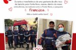 Nascimento em ambulância mobiliza equipes do SAMU entre Sericita e Ponte Nova