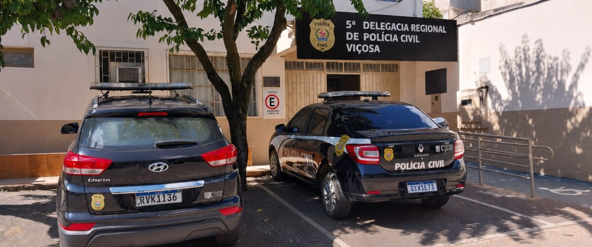 Polícia Civil cumpre internações de adolescentes durante operação em Viçosa e Coimbra