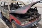 Pane elétrica provoca incêndio em veículo durante a madrugada em Visconde do Rio Branco