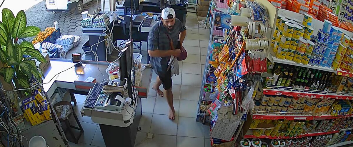 Vídeo mostra ação de assassino em supermercado em Visconde do Rio Branco após série de mortes