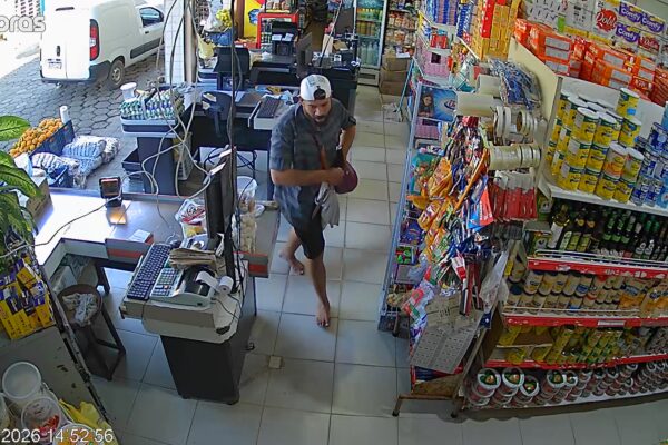 Vídeo mostra ação de assassino em supermercado em Visconde do Rio Branco após série de mortes