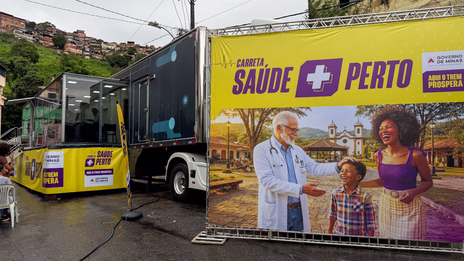 Carreta Saúde Mais Perto realiza atendimentos em Itaguara e Itatiaiuçu na próxima semana