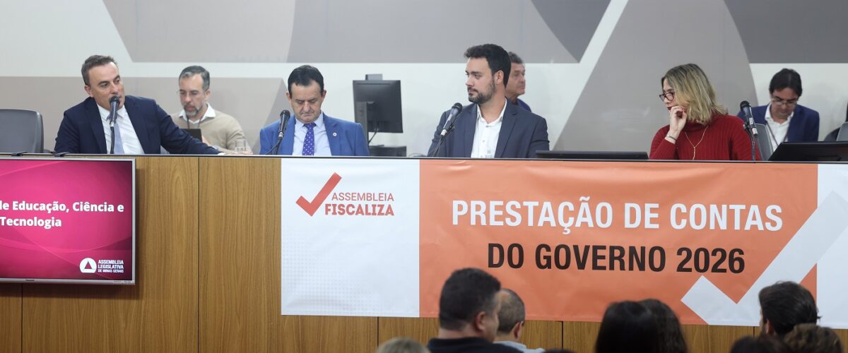 Educação de Minas apresenta avanços em infraestrutura, aprendizagem e valorização dos servidores durante Assembleia Fiscaliza