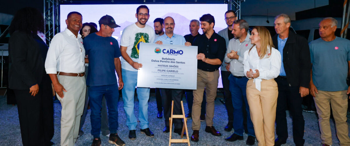 Governo de Minas vistoria obras de Unidade Básica de Saúde em Carmo do Rio Claro