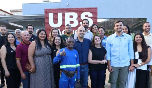 Governo de Minas vistoria obras finais de nova UBS em Capitão Andrade