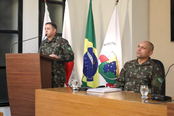 Tiro de Guerra apresenta projetos de capacitação e solicita melhorias em reunião da Câmara