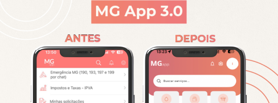 MG App lança versão mais moderna e atualizada e ultrapassa oito milhões de usuários