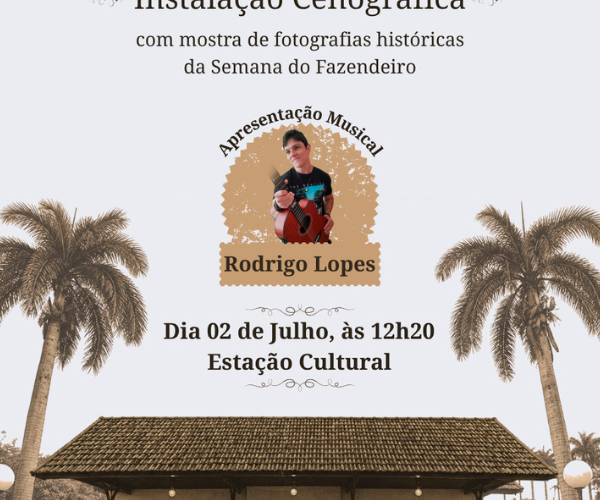 Quinta Cultural tem edição especial com exposição e apresentação musical no campus Viçosa