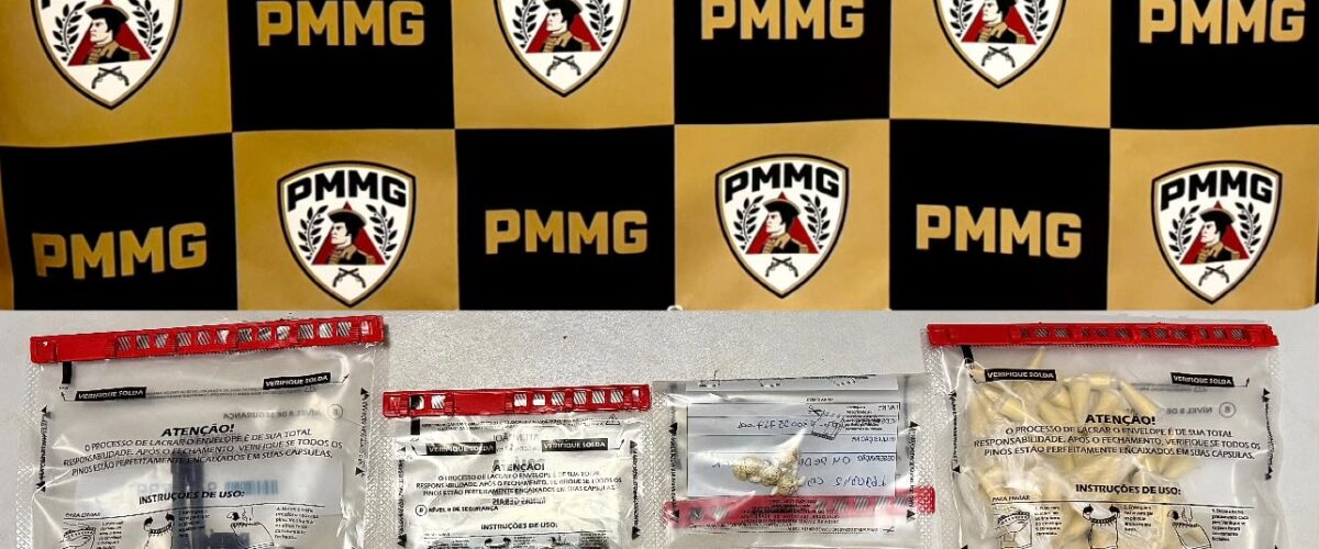 Polícia Militar prende dois homens por tráfico de drogas em Ubá